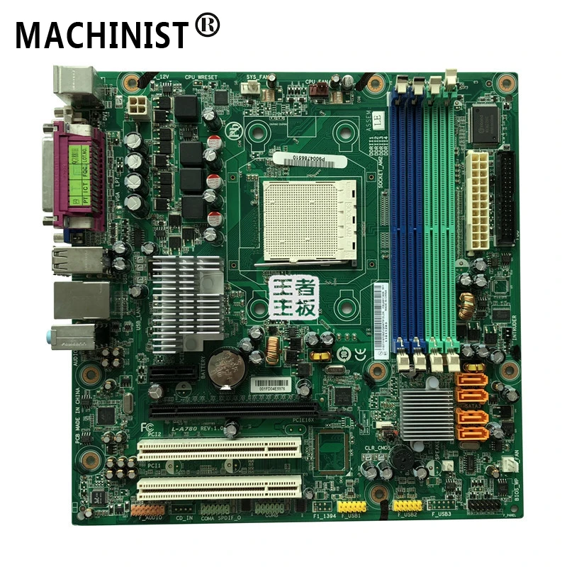Оригинал для Lenovo 780G L-A780 M2RS780MH AM2 DDR2 настольная материнская плата MB 100% полностью