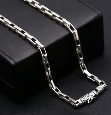 

men jewelry 925 sterling silver chocker necklace long necklaces chain gift man necklace 5mm