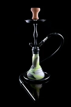 

El Keyif 'Frosted Earthquake - 480 Hookah Shisha, columna de humo pelliculé, tubo de silicona, la aluminio boquilla