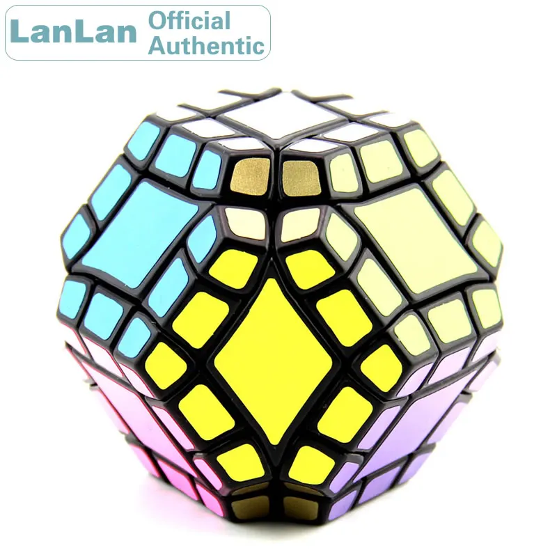 

LanLan 12 Axis Dodecahedron Magic Cube Megaminxeds Speed Puzzle Antistress Fidget Brain Teasers Educational Toys For Children