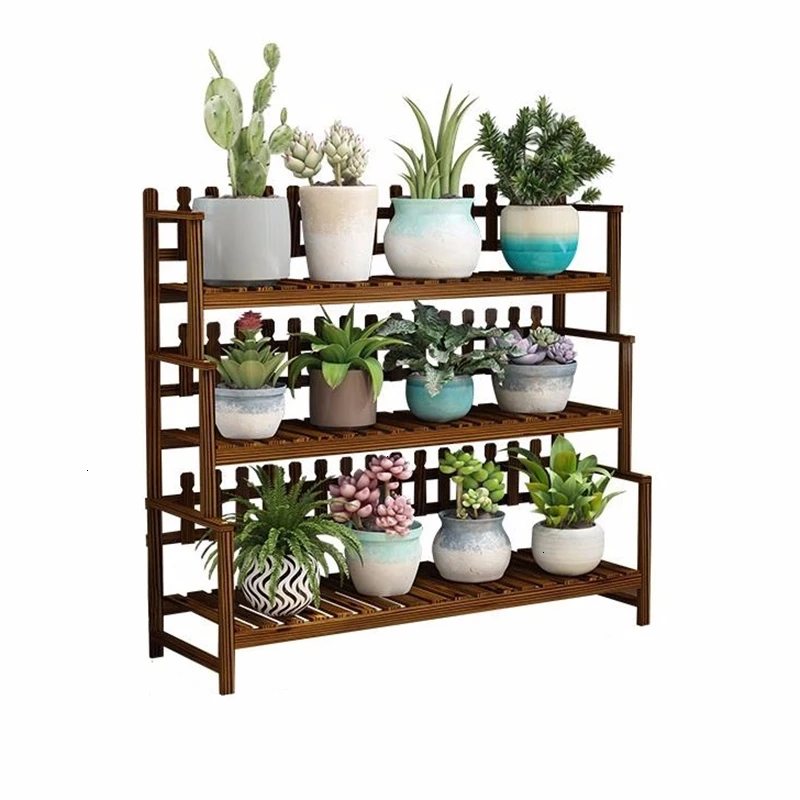 

Urbano Madera Varanda Plantas Wood Living Room Terraza Estante Para Flores For Stojak Na Kwiaty Balcony Rack Flower Plant Shelf