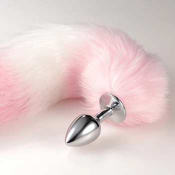 Anal Toys Tail Plug In The Ass Metal Butt Plug For Women Fox Tail Erotic Sex Shop Anal Dilator Buttplug Adults Goods For Couples 3