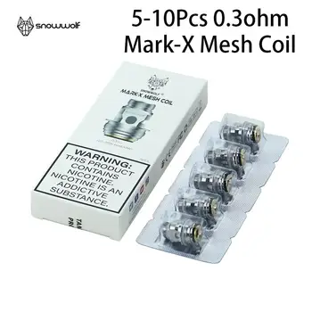 

Original Snowwolf Mark-X Mesh Coil Vape 0.3ohm Electronic Cigarette Atommizer Core For Mark Tank