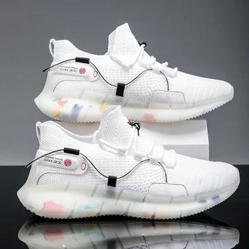 

Men's Spring 2020 New Popcorn Summer Breathable Sports Running Shoes Mesh Shoes Men's Trendy Shoes