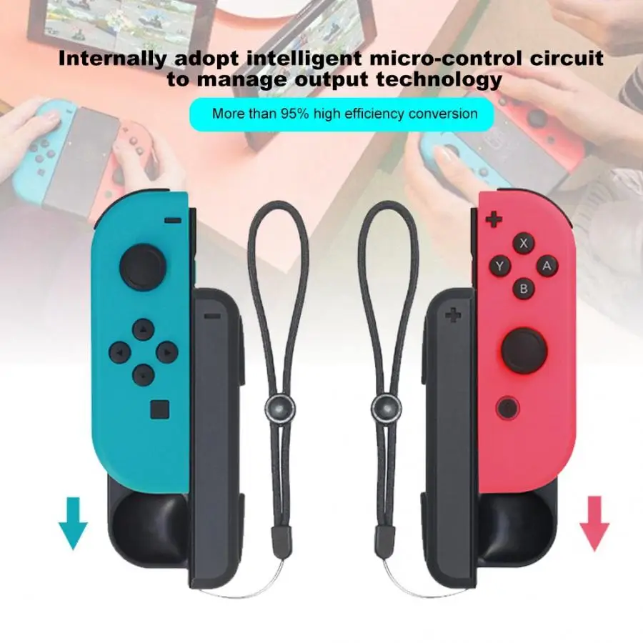 TNS-900 мини зарядное устройство док-станция для переключателя Joy-Con контроллер Зарядное устройство Док-станция
