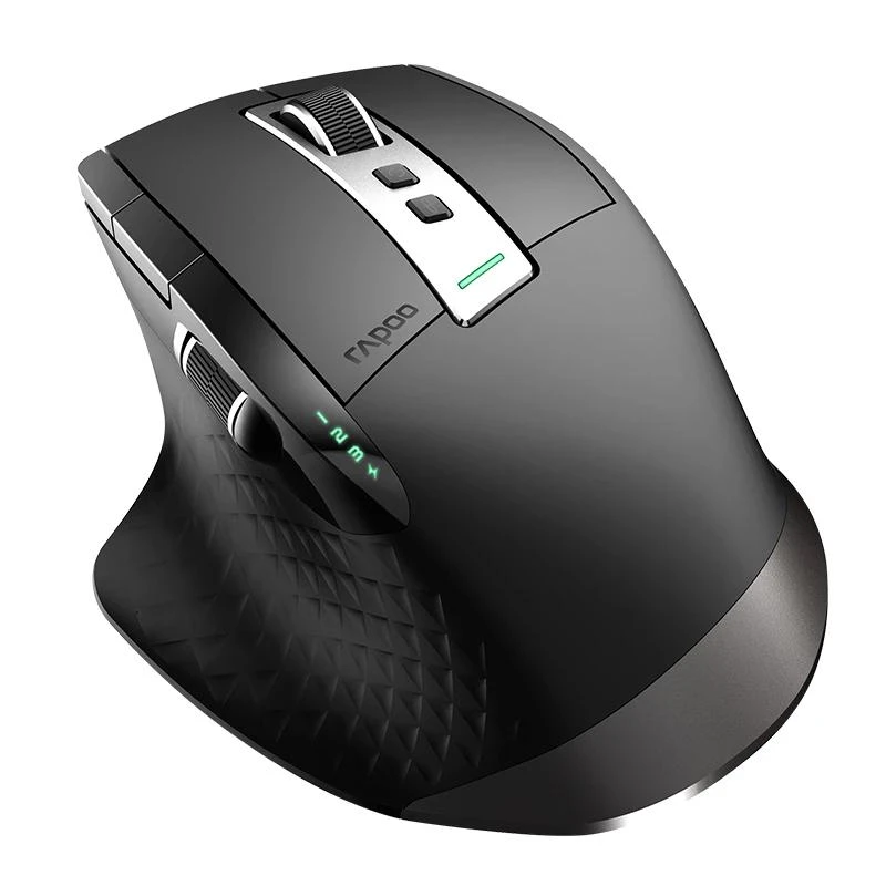 best pc mouse Rapoo MT750S Multi-mode Rechargeable Wireless Mouse Ergonomic 3200 DPI Bluetooth Mouse Easy-Switch Up to 4 Devices Gaming Mouse laptop mouse