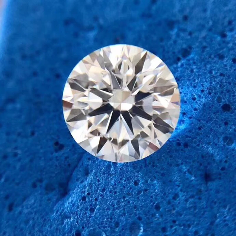 D Цвет Круглый Муассанит 8 мм 2ct VVS1 класс отличный круглый блестящая огранка