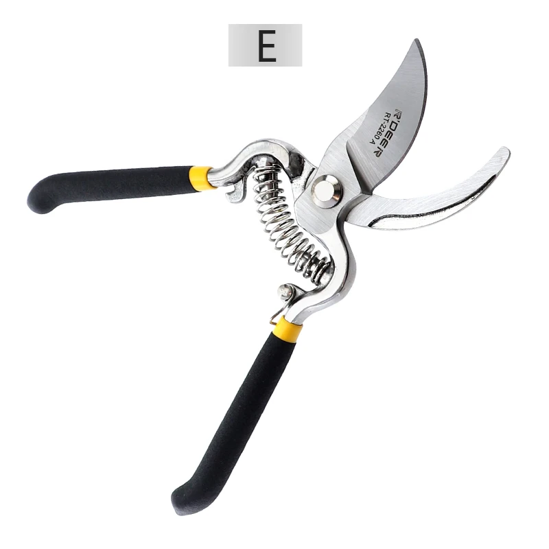 7 Inch 8 Inch Pruner SK5 Steel Pruning Shears Sharp Blade Grafting Garden Scissors Pruning Tools - Color: RT-2260A