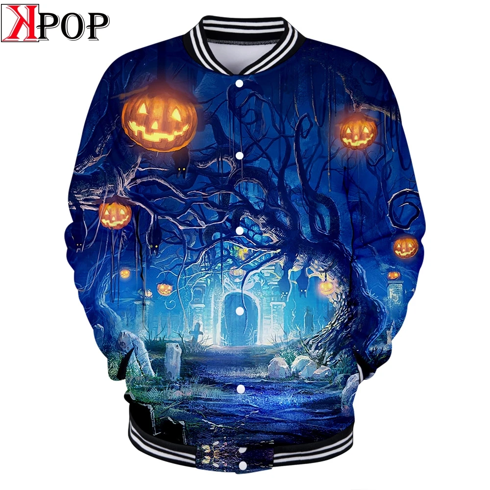 Shein All Saints Day moda ropa hombres/mujeres Sudadera con capucha up béisbol chaqueta Harajuku|Chaquetas| AliExpress