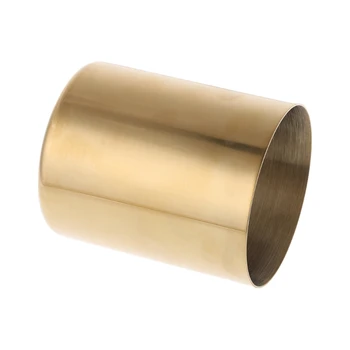 

Golden Pen Pencil Pot Holder Container Organizer Home Desk Stationery Decor G92E