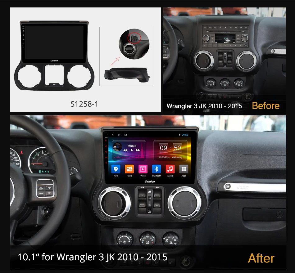 Introducir 32+ imagen best aftermarket radio for jeep wrangler jk