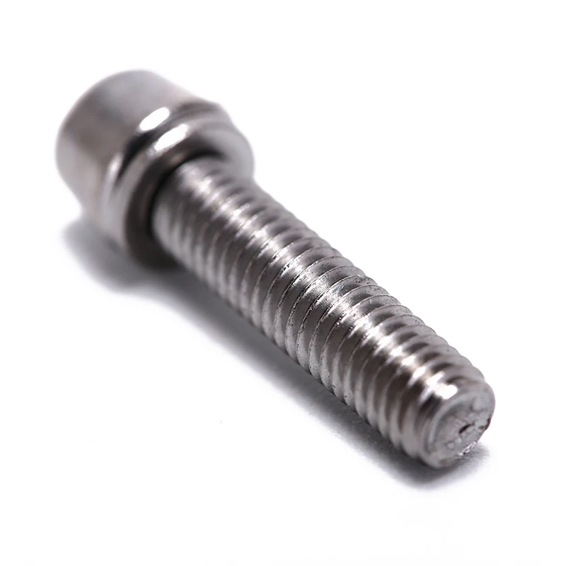 Description Picture 2 of item6PCS Bicycle Headset Stem Cap Screw Ultralight Stainless Bicycle Seat Disc Bolt M5 * 20mm Mountain Bike Road Bike Riser Screw