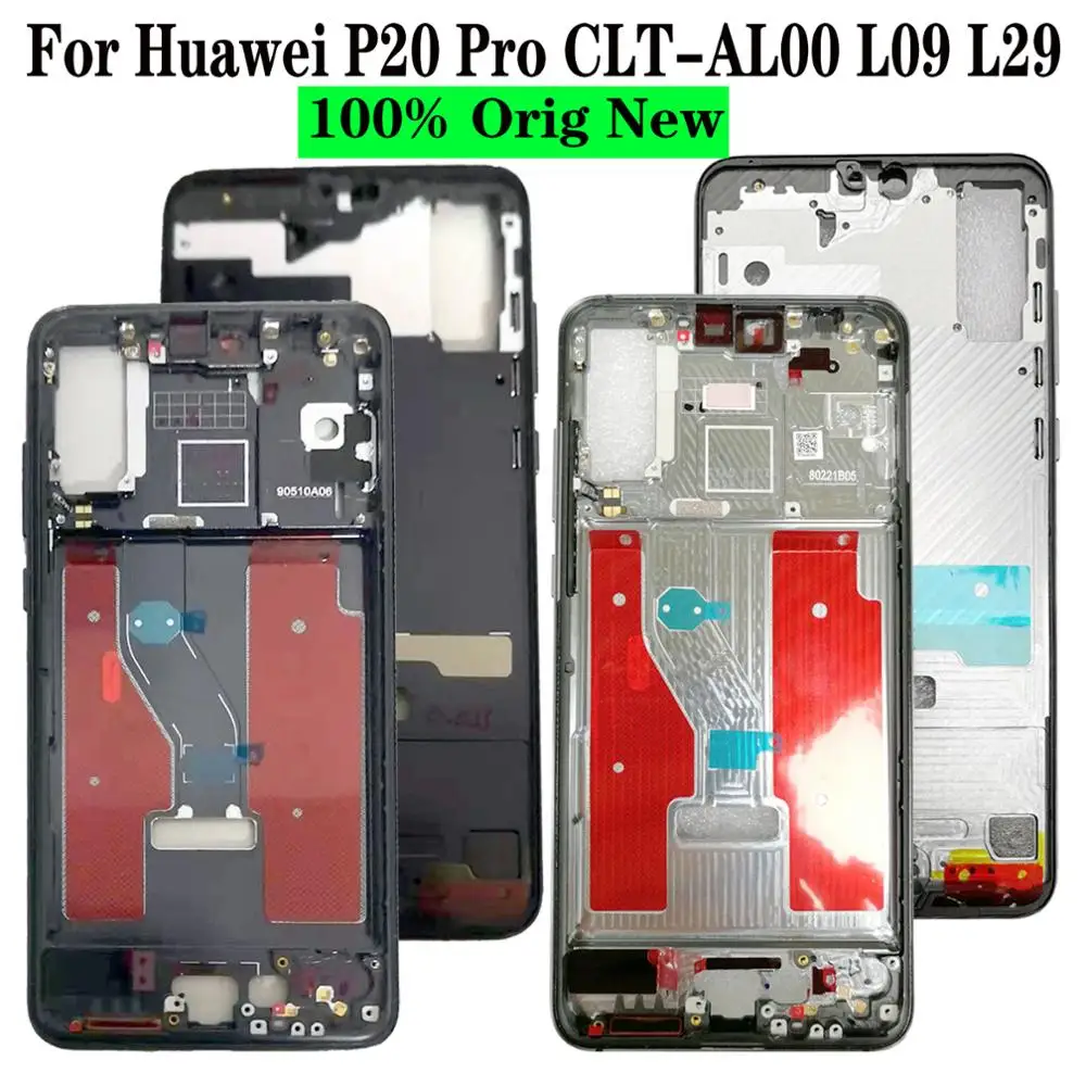 Для huawei P20 Pro CLT-AL00 L09 L29 металлический передний средний ЖК-экран Корпус рамка Шасси запасные части