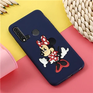 b Чехол TRISEOLY для huawei P20 Lite, чехол Candy TPU 3D с мультяшной мышкой для девочек, мягкий силиконовый чехол для huawei P20 Lite, чехол - Цвет: b