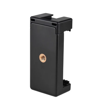 

New Cold Shoe Mobile Cell Phone Mount Clip Holder Extend Hot Shoe for Smartphone Vlog Microphone Video LED Light Vlogging Tripod
