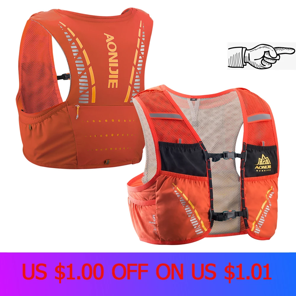 

Outdoor Mesh Hydriton Vest Breathable Running Vest Cycling Marathon Climbing Rucksack Bag Gift Emergency Blanket