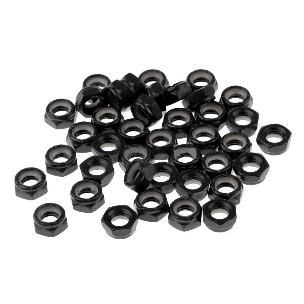Skateboard Part Truck side Screw Nuts 4pcs Skateboard Truck Side M8 Nut