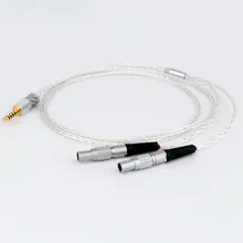 

8Cores 2.5mm 4.4mm 3.5mm XLR Headphone Earphone Cable For Focal Utopia Fidelity Circumaural