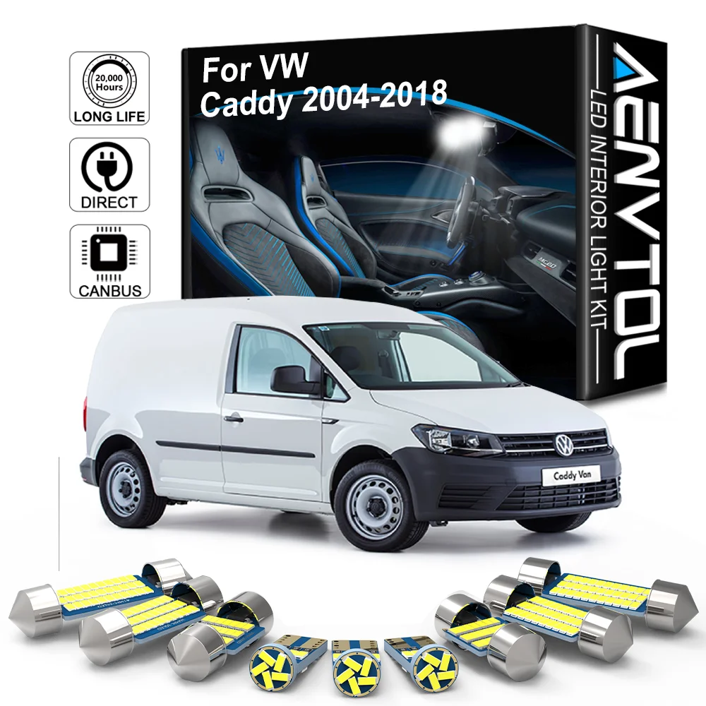 AENVTOL Canbus для Volkswagen VW Caddy 2004-2014 2015 2016 2017 Строительная купольная лампа аксессуары