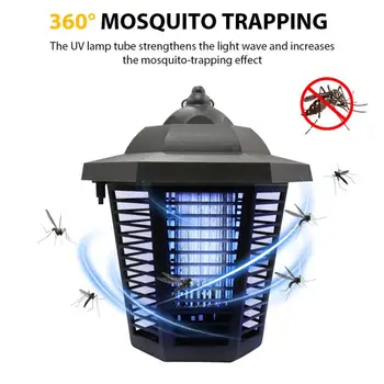 

20W Electric Mosquito Trap High Power Mosquito Killer Lamp Portable Mosquito Zapper Summer Mosquito Killer Bug Zapper Fly Zapper