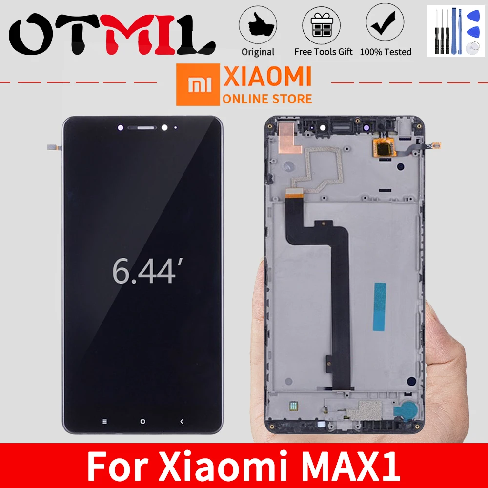 

Original 6.44" LCD For XIAOMI Mi Max LCD Display Touch Screen Frame Replacement For XIAOMI Max LCD For XIAOMI Mi Max Display