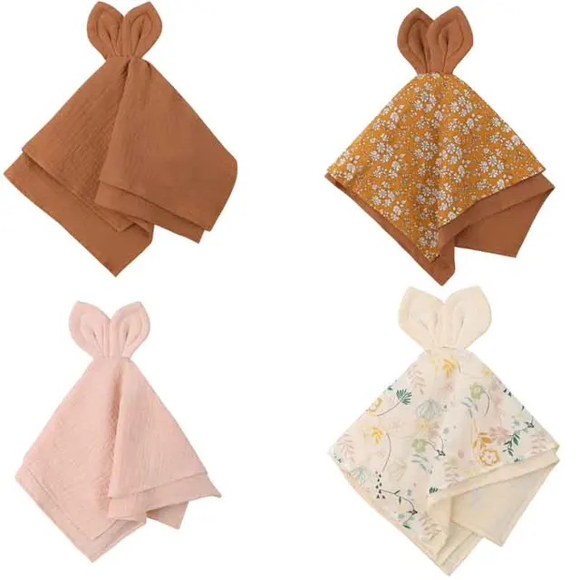 Baby Cartoon Bunny Soothe Appease Doll For Newborn Soft Comforting Towel Sleeping Toy Saliva Gift 1