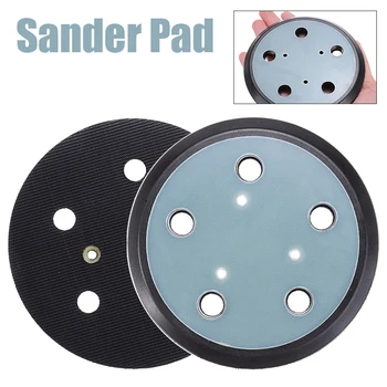

5 inch 5 Hole Replacement Sander Pads Polishing Sanding Backing Plates Hook and Loop Sanding Pads For Porter Cable 13904 333