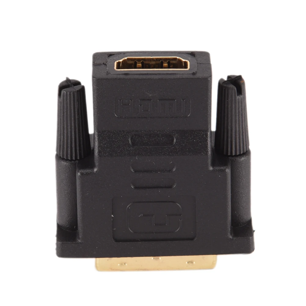 Высокое качество DVI D 24 + 1 Dual Link Мужской к HDMI Женский адаптер конвертер Разъем для