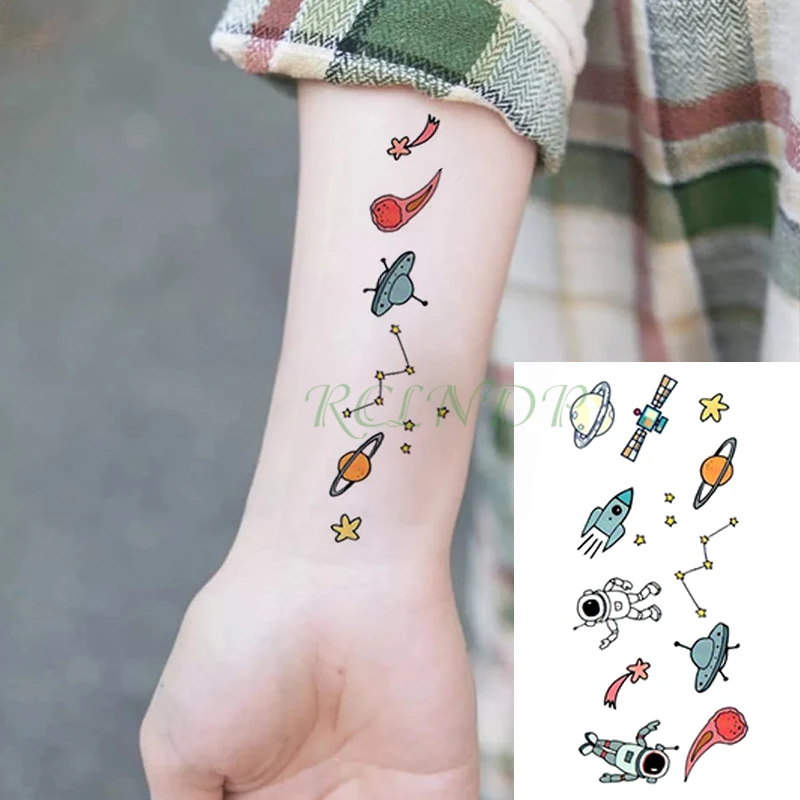 Водостойкая временная татуировка наклейка лук цветок письмо тату флэш-тату поддельные татуировки рука ноги рука для детей мужчины женщины ребенок - Цвет: Красный