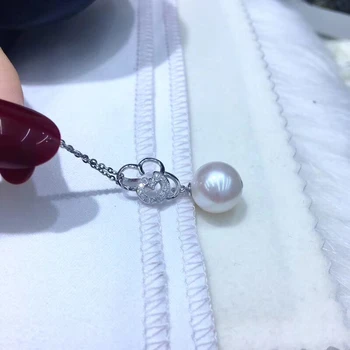 

HOT Wholesale 925 Sterling Silver Pendant Component Findings Set Women's Parts for Oyster Edison Pearl Coral Jade Beads Stones