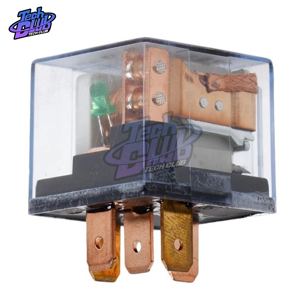 

Waterproof Car Automotive Relay DC 12V 24V 80A 100A 5Pin SPDT Light Car Control Device Car Relays High Capacity Switching