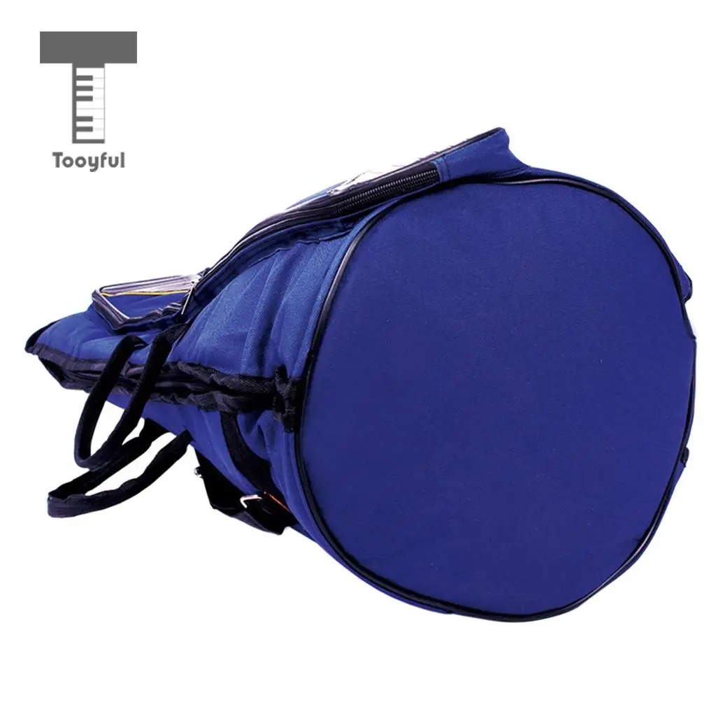 Горячая прочная оксфордская тканая сумка музыкальный инструмент тромбон тенор Gig сумка для переноски сумка аксессуар - Цвет: blue