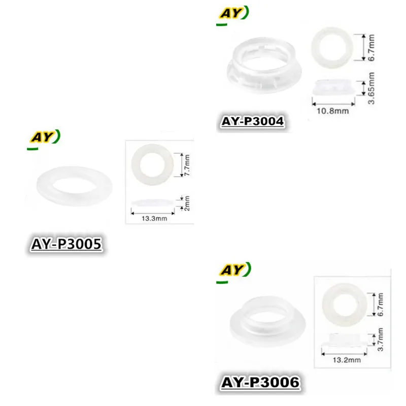 Plastic Retainer Cap for Bosch Series 0280155 0280156 Injector Repair Kits 10pieces