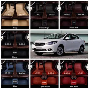 

Auto Carpet Cover Car Floor Foot Mats for Renault Talisman Fluence Scenic Espace Logan Captur Custom Car Floor Mats Foot Pads