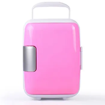 

4L Car Refrigerator Car Portable Dual-Use Refrigerator Heating And Cooling Box With Cup Holder Professional