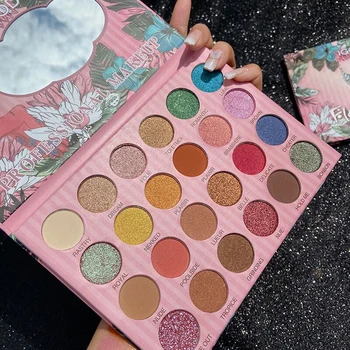 

IGOODCO 24 Colors Eyeshadow Palette Pearly Matte Sequins Waterproof Eye shadow Pallete maquiagem make up palette cosmetics TSLM1