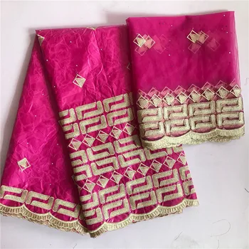 

2019 New arrival african bazin riche fabric with beads cord lace fabric guinea brocade fabric for wedding KY091408