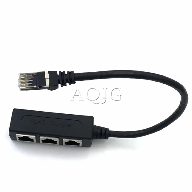 Répartiteur Ethernet Lan Rj45 3 En 1, Connecteur D'extension De Réseau,  Câble Adaptateur Pour Extension De Réseau 1 Mâle À 2/3 Femelle - Ordinateur  Câbles & Connecteurs - AliExpress