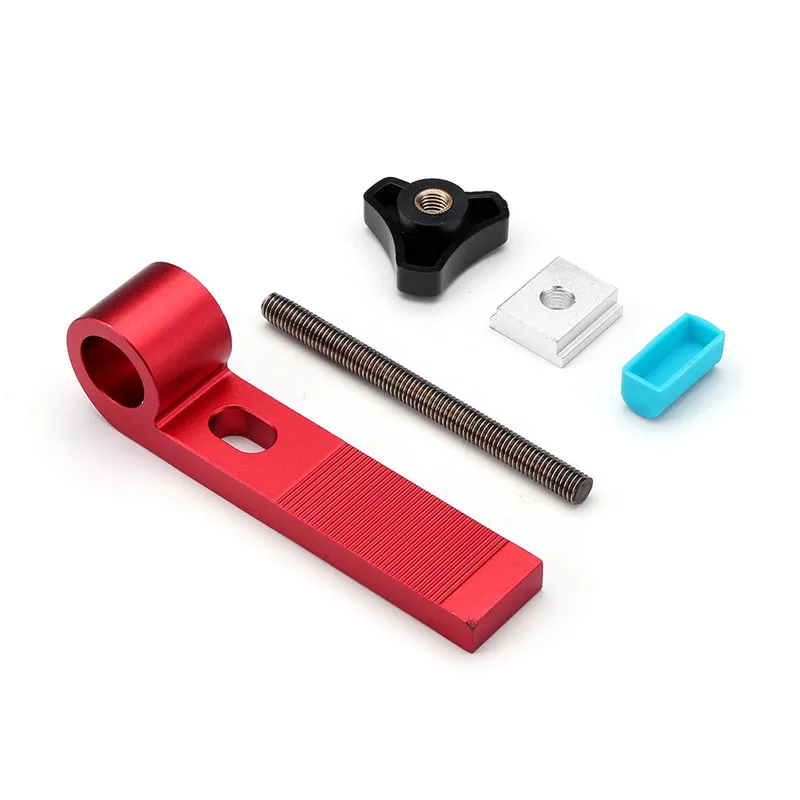 

Quick Acting Hold Down Clamp Set Woodworking Clamp for Woodworking T-Track T-Slot Clamp