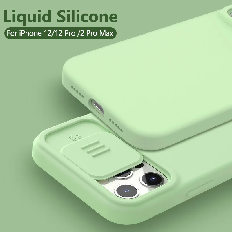 apple 13 pro max case NILLKIN For iPhone 13 Pro Max Case Liquid Silicone Soft Case For iPhone 13 Pro Slide Camera Protect Privacy Cover for iPhone 12 iphone 13 pro max clear case
