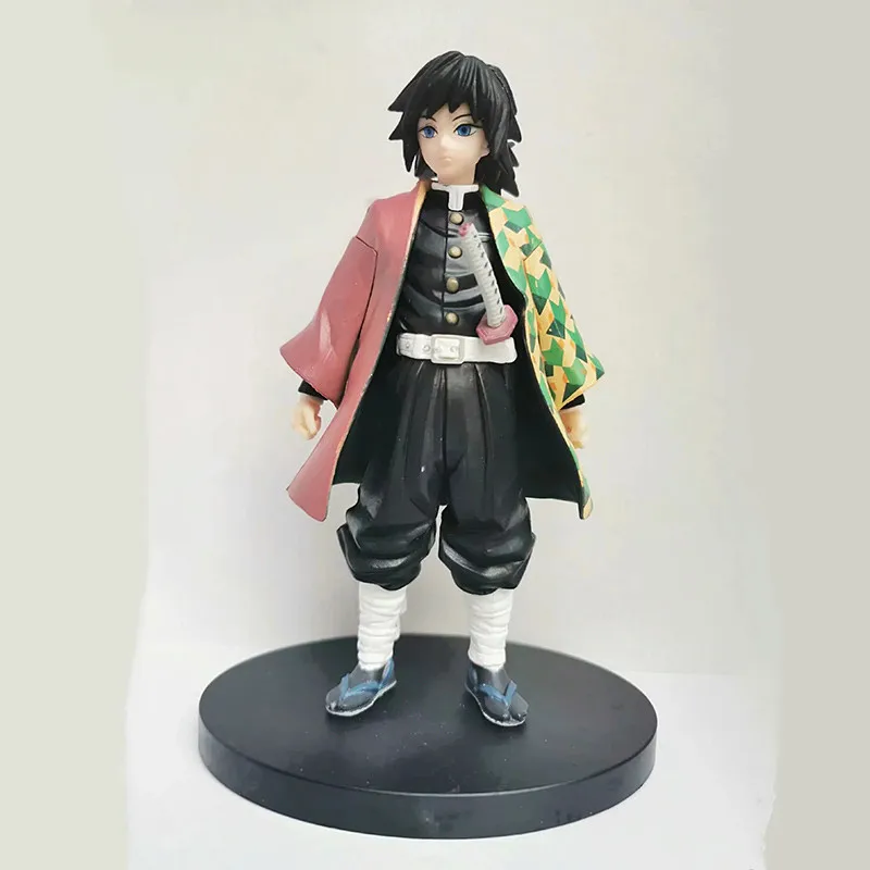 16 см аниме Kimetsu no Yaiba Demon Slayer Tomioka Giyuu фигурка ПВХ модель игрушки Zenitsu Tanjiro украшение