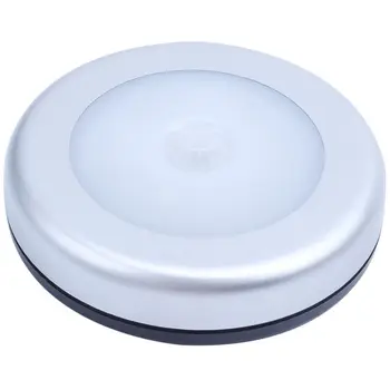 

Portable 6 LED Wireless Motion Sensor Night Light Battery-Powered with Sticker