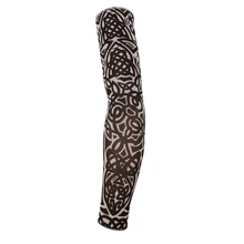 Flex татуировки нарукавник солнцезащитный нарукавник Велоспорт Байкер всадник Защита от солнца для женщин мужчин