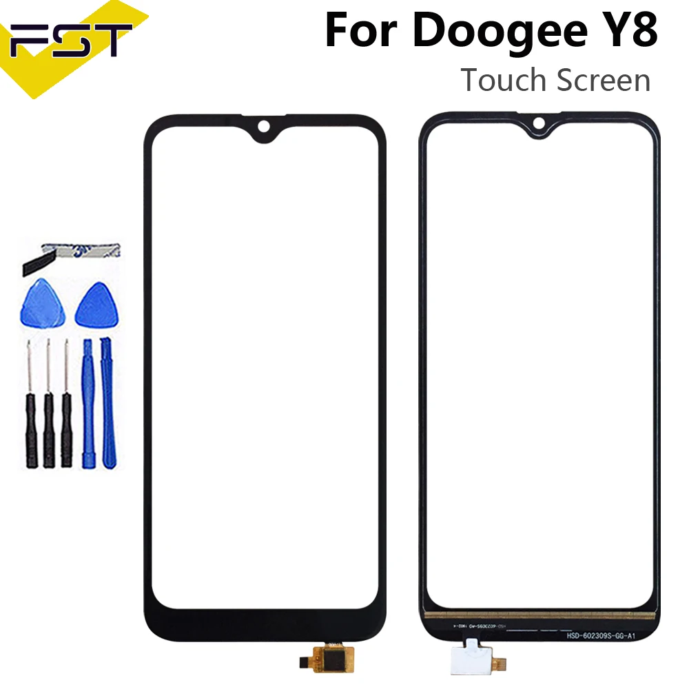 Стекло для мобильного сенсорного экрана Doogee Y8 дигитайзер Сменное Переднее
