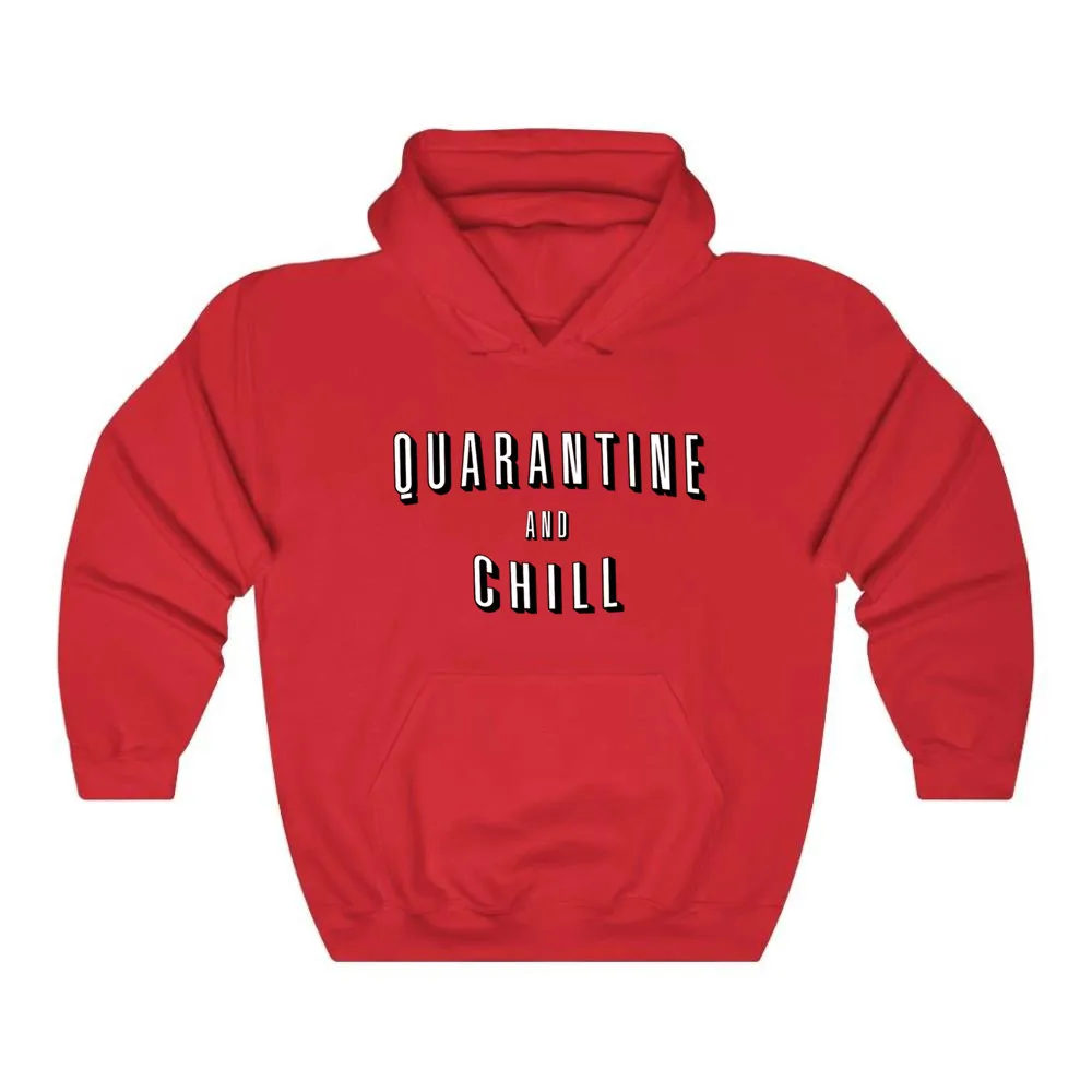 Men's Quarantine And Chill Hoodie Sweatshirts Casual Harajuku Clothes Drop Ship | Мужская одежда