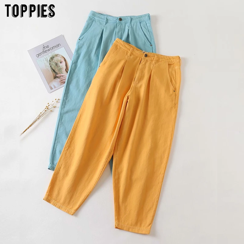 toppies 2020 womens denim pants ankle length torusers high waist jeans pants solid color streetwear toppies 2020 womens denim pants ankle length torusers high waist jeans pants solid color streetwear
