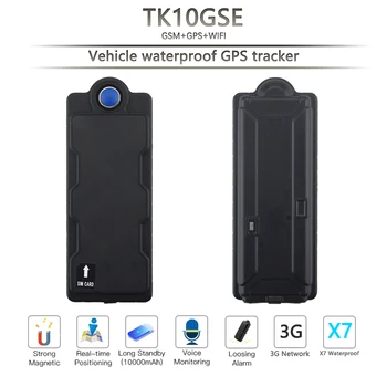 

TK10GSE 3G WCDMA GPS Tracker For Vehicle With 10000mAh Long Lasting Battery Add Powerful Magnet and Built-in Drop-alert Sensor
