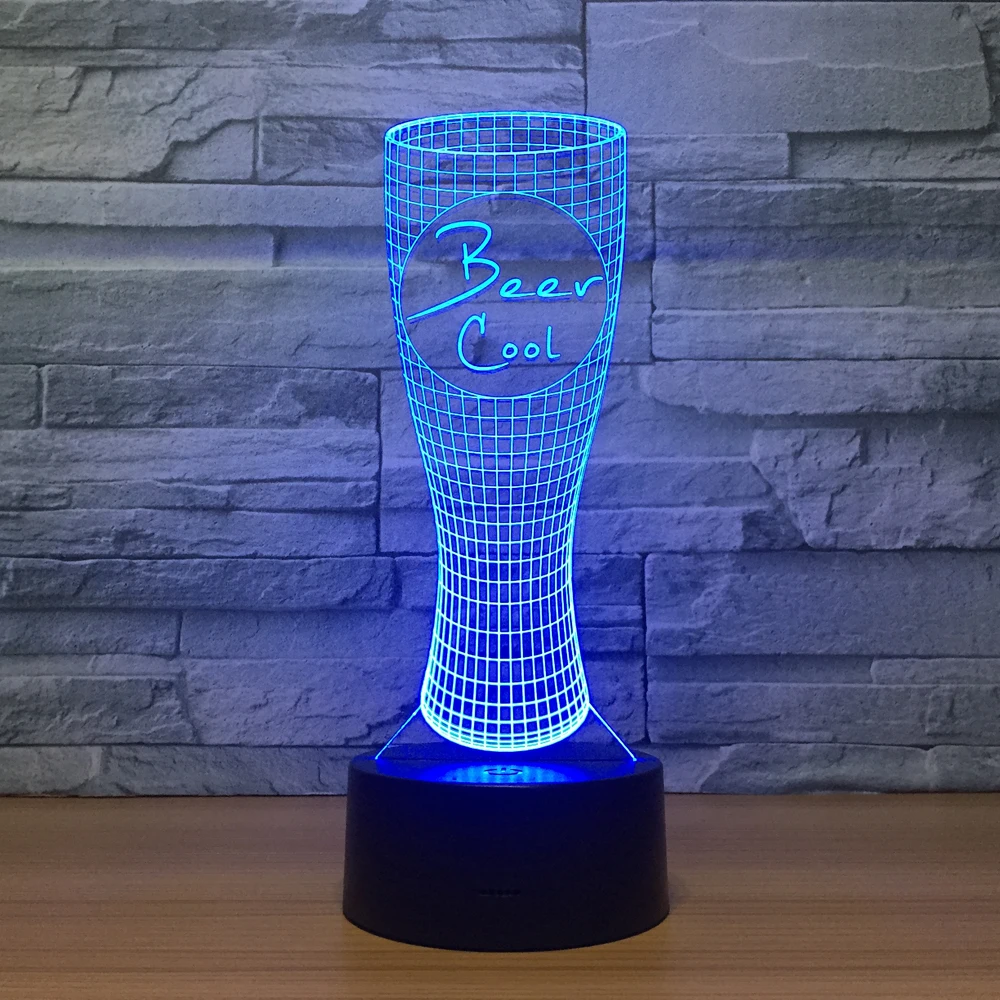 Креативная пивная кружка в форме 3D красочная USB домашняя детская настольная