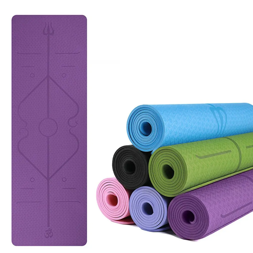 

Comfortable Soft Yoga Mat Non-slip Thick Fitness Pad Universal Physio Pilates Mat Non Slip Camping Pad