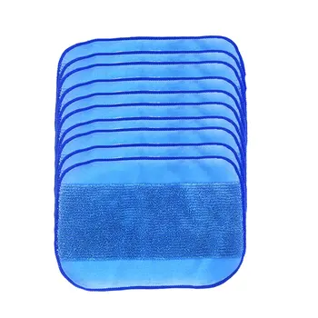 

10PCS/SET Mopping Cloths Microfiber Mopping Cloths Washable & Reusable Mop Pads Suitable For iRobot 380t 320 4200 5200C